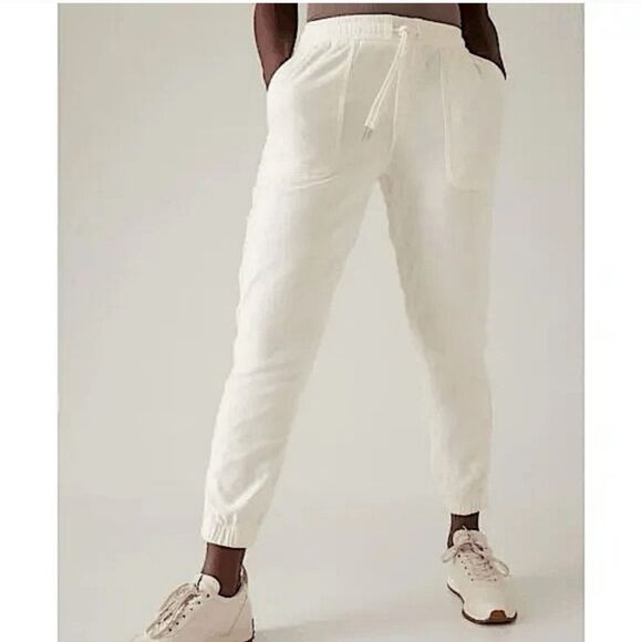Athleta Farallon joggers, white size Small - Picture 1 of 13